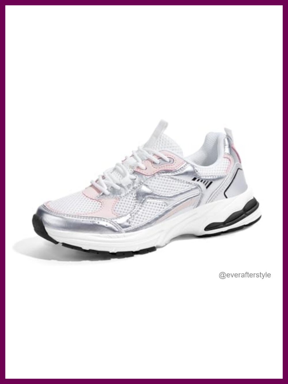 Chunky Fashion Sneakers Breathable Mesh Athletic Walking Shoes